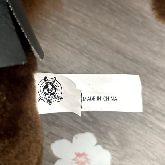 VTG Looney Tunes Tazmanian Devil Knight Large Plush Toy 1997 Halloween Taz EUC - Picture 9 of 9